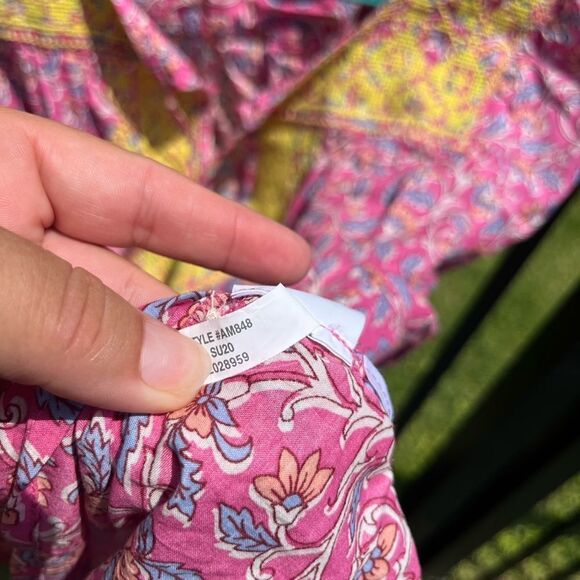 J Crew Embroidered Cotton Voile Top in Block Print - Picture 11 of 13